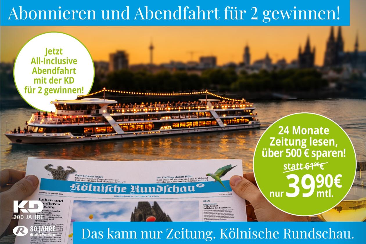 Jeden Morgen frisch gedruckt — das ist Kölner Lebensart.