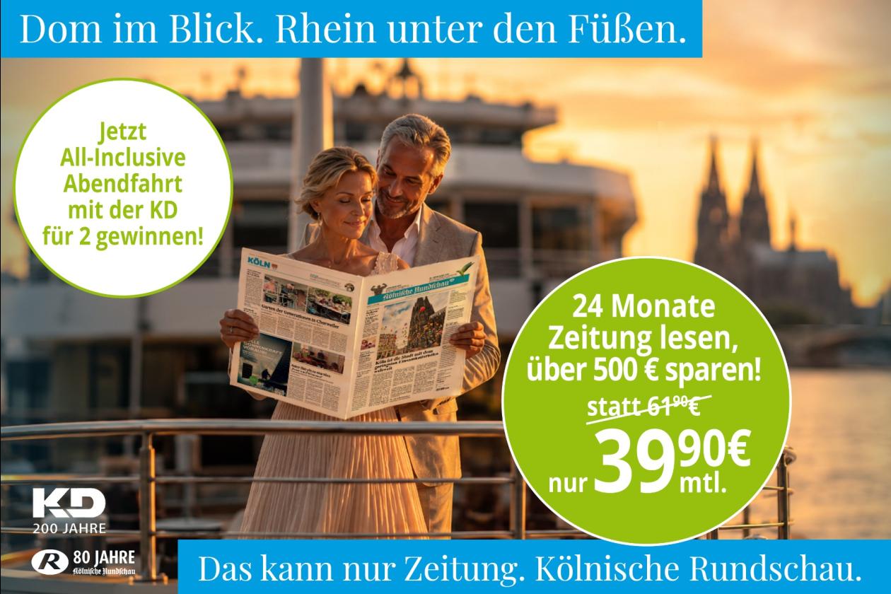 Jeden Morgen frisch gedruckt — das ist Kölner Lebensart.