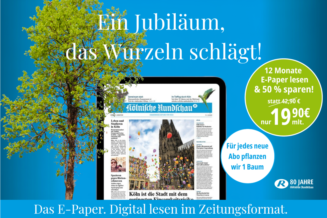 Zum Jubiläum: 50 % sparen & Bäume pflanzen  