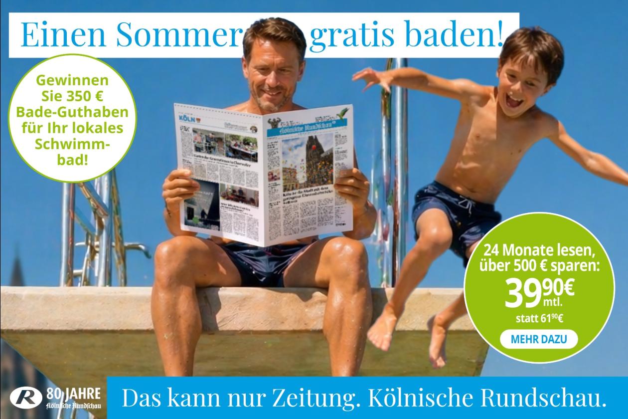 Die Gedruckte Zeitung auch im Sommer genießen