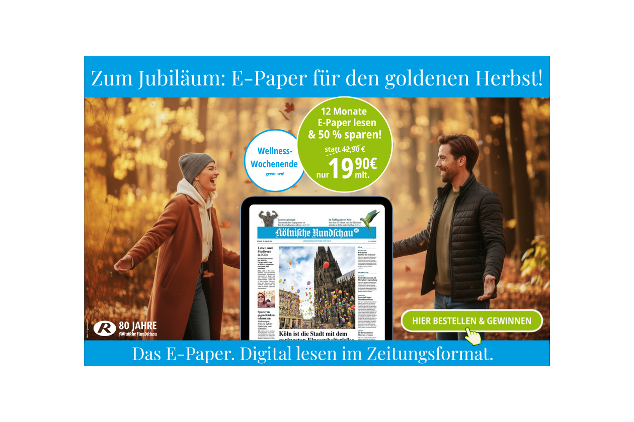 Goldener Jubiläumsherbst – 50% sparen