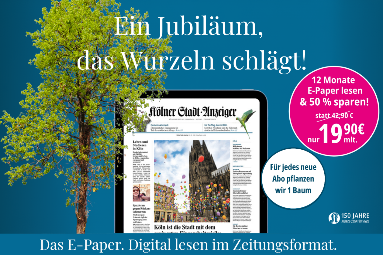 Zum Jubiläum: 50 % sparen & Bäume pflanzen  