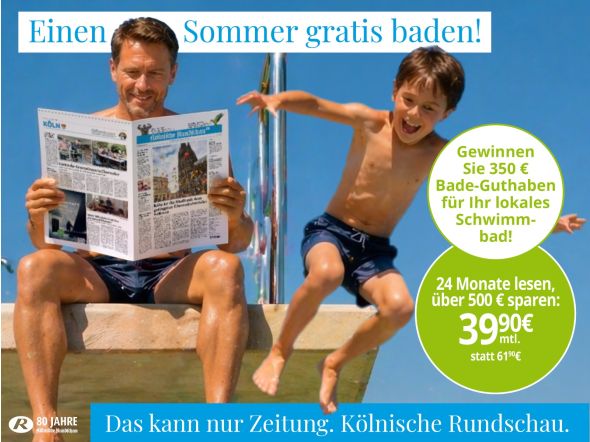 Jeden Morgen frisch gedruckt — auch im Sommer.
