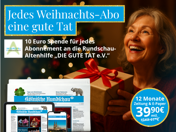 Besinnliche Weihnachtszeit mit der gedruckten Zeitung