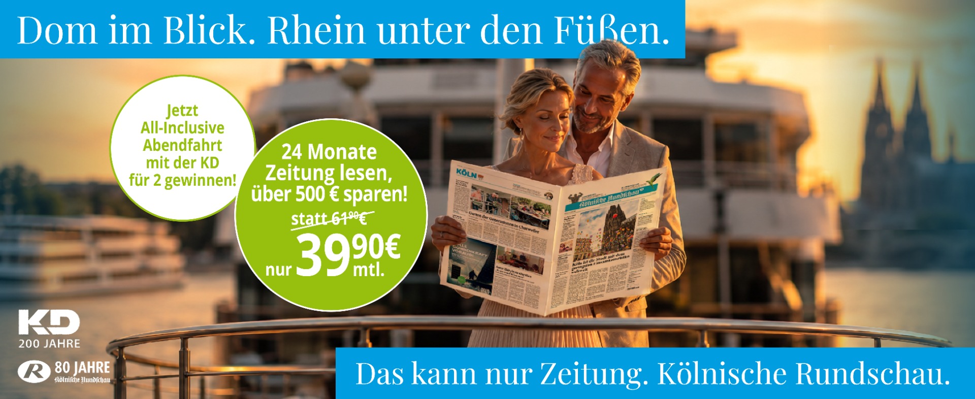 Jeden Morgen frisch gedruckt — das ist Kölner Lebensart.