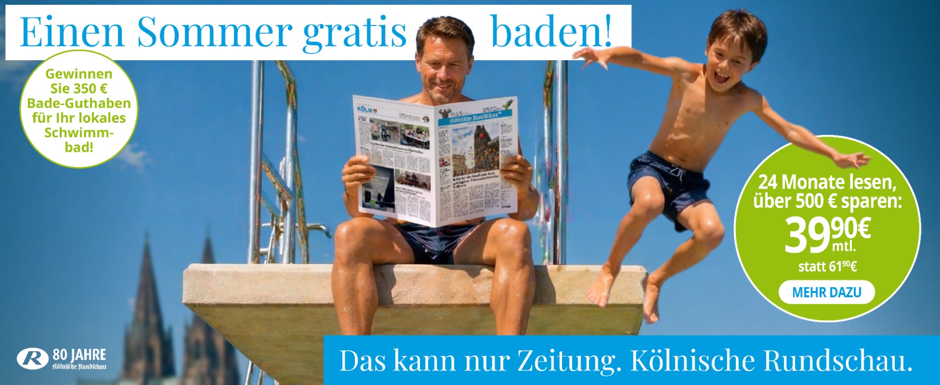 Die Gedruckte Zeitung auch im Sommer genießen