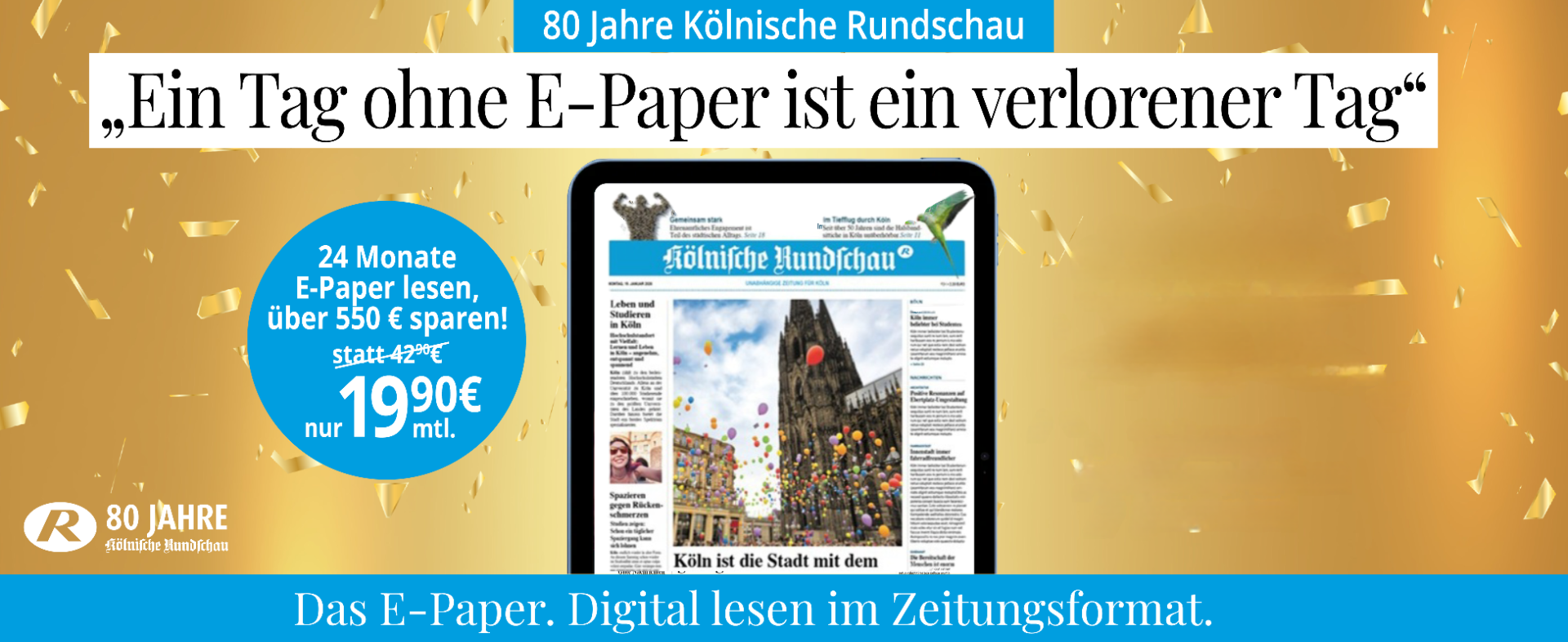 Das E-Paper zum Jubiläum