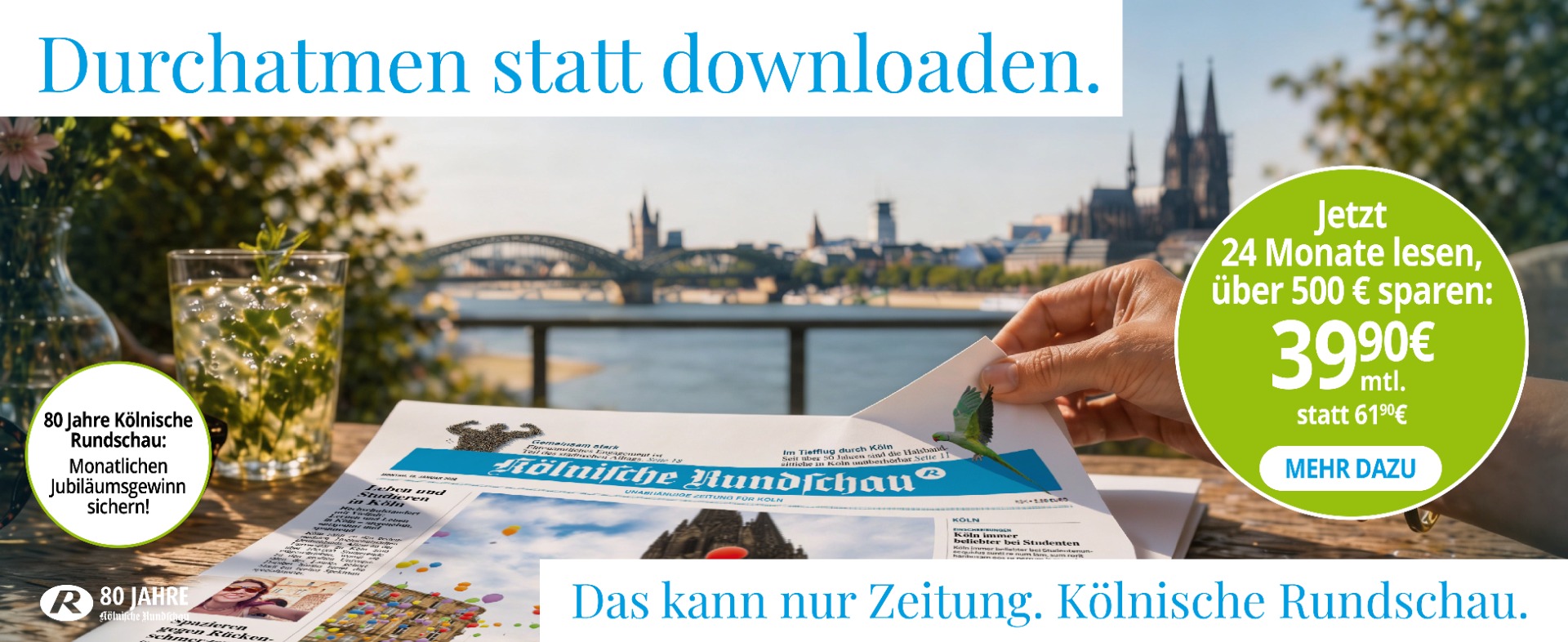 Die Zeitung zum Anfassen