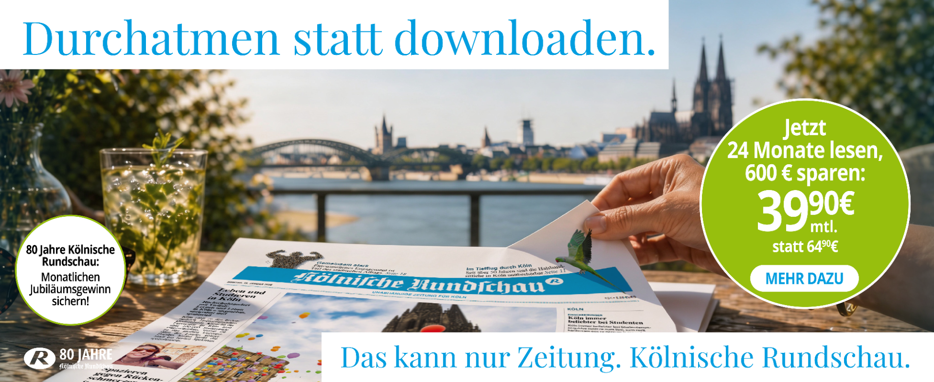 Die Zeitung zum Anfassen