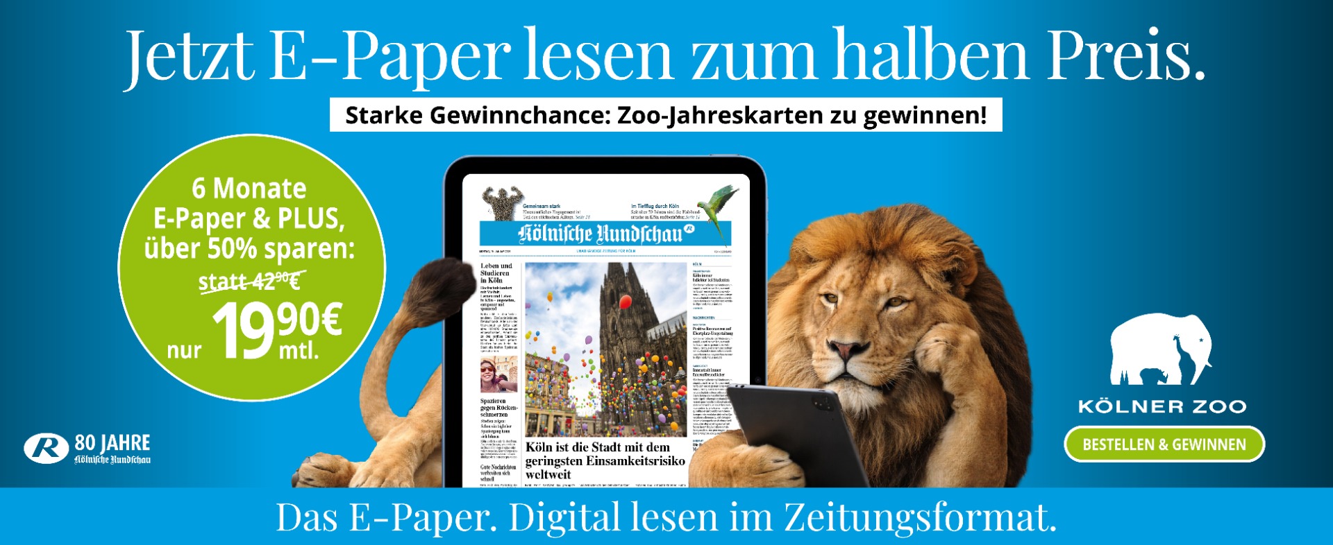 Das tierisch gute E-Paper