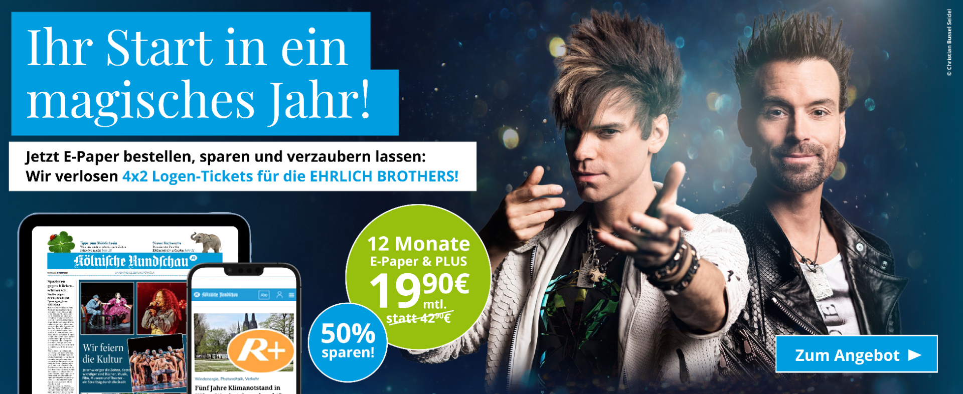 Jetzt mit dem E-Paper ins magische Jahr starten