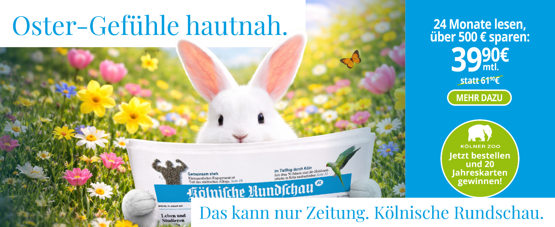 Gedruckte Rundschau – Ostern zum Aufschlagen und Entdecken.