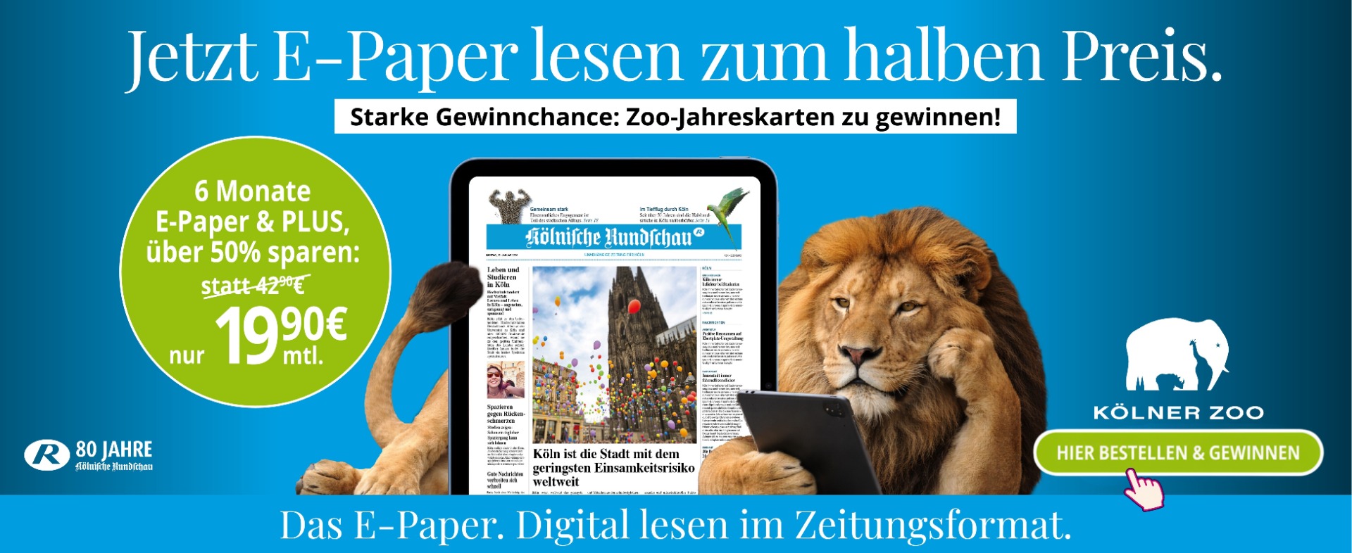 Das tierisch gute E-Paper