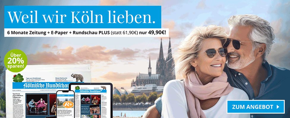 Weil wir Köln lieben. 
